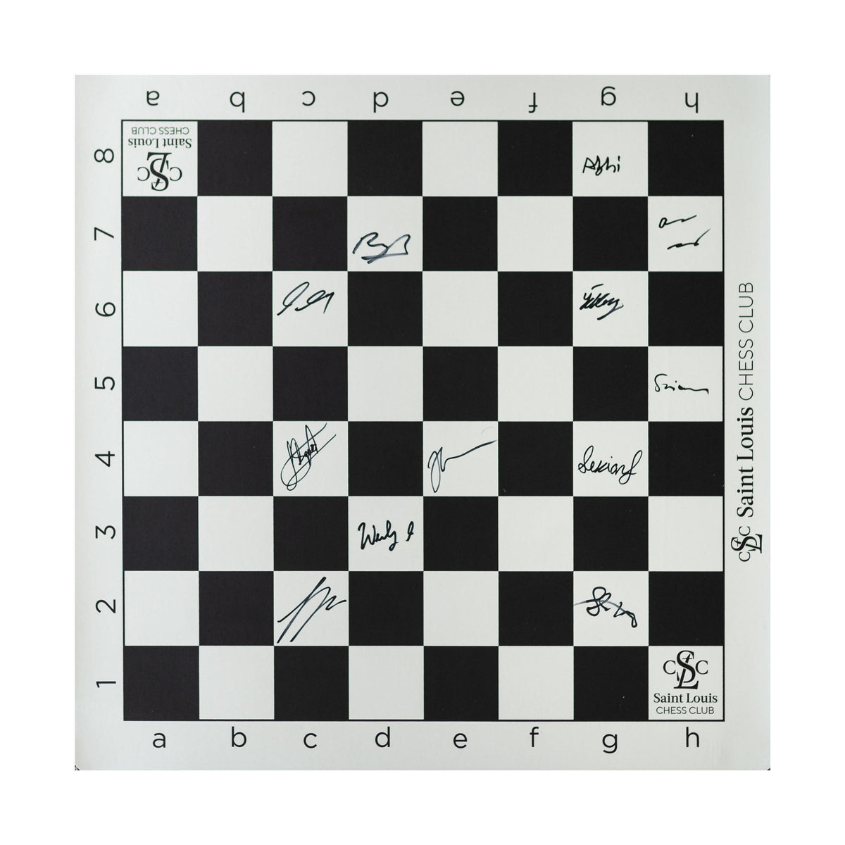 2023 US Chess Championship Vinyl Board [Autographed by Open Field