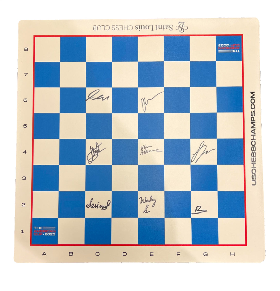 2023 US Chess Championship Wooden Board [Autographed by Women's Field] –  World Chess Hall of Fame