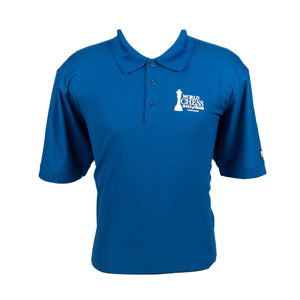 World Chess Hall of Fame Men's Blue Polo