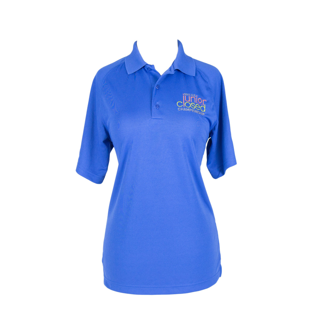 2015 Junior Closed Blue Women's Polo