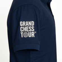 Load image into Gallery viewer, 2024 Grand Chess Tour Navy Men&#39;s Polo
