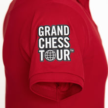 Load image into Gallery viewer, 2024 Grand Chess Tour Red Women&#39;s Polo
