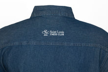 Load image into Gallery viewer, 2024 Sinquefield Cup Men&#39;s Denim Button-Up
