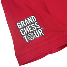 Load image into Gallery viewer, 2024 Grand Chess Tour Red Men&#39;s Polo
