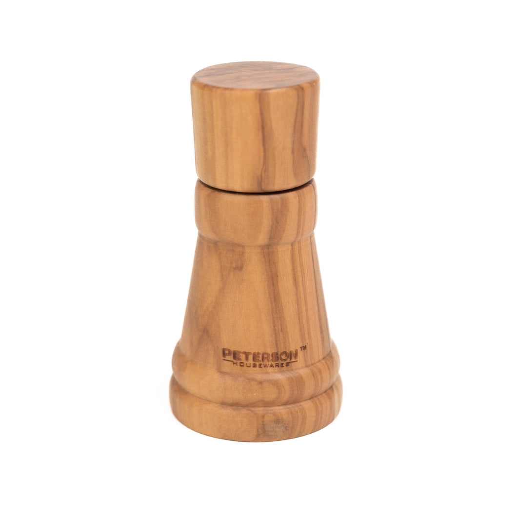 Olivewood Chess Piece Pepper Mill