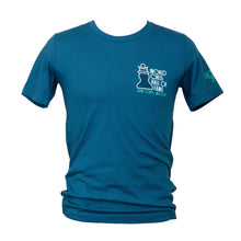 Load image into Gallery viewer, Crown Jewels Unisex Teal T-Shirt
