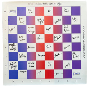 2024 U.S Junior/Senior Championship Vinyl Board [Autographed by ALL PLAYERS]