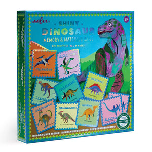 Shiny Dinosaur Memory and Matching Game