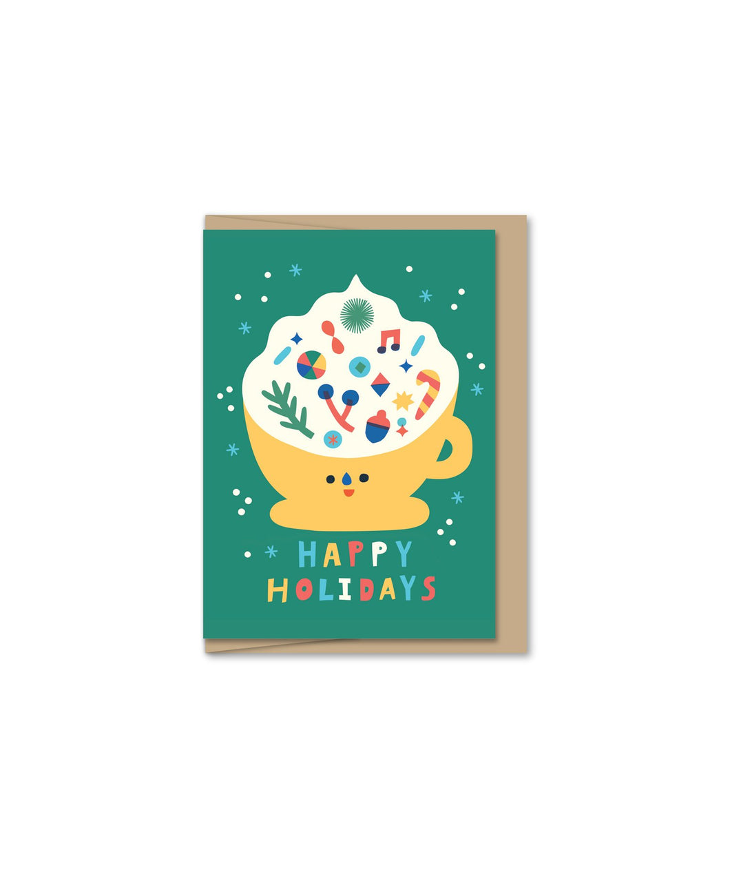 Mini Holiday Mug Greeting Card