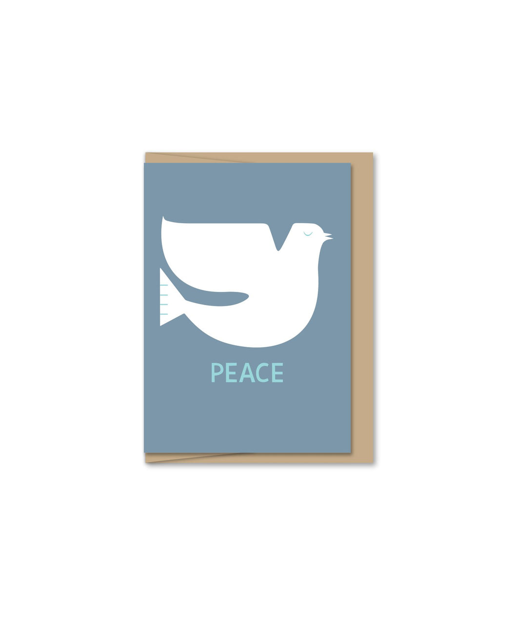 Mini Holiday Peace Greeting Card