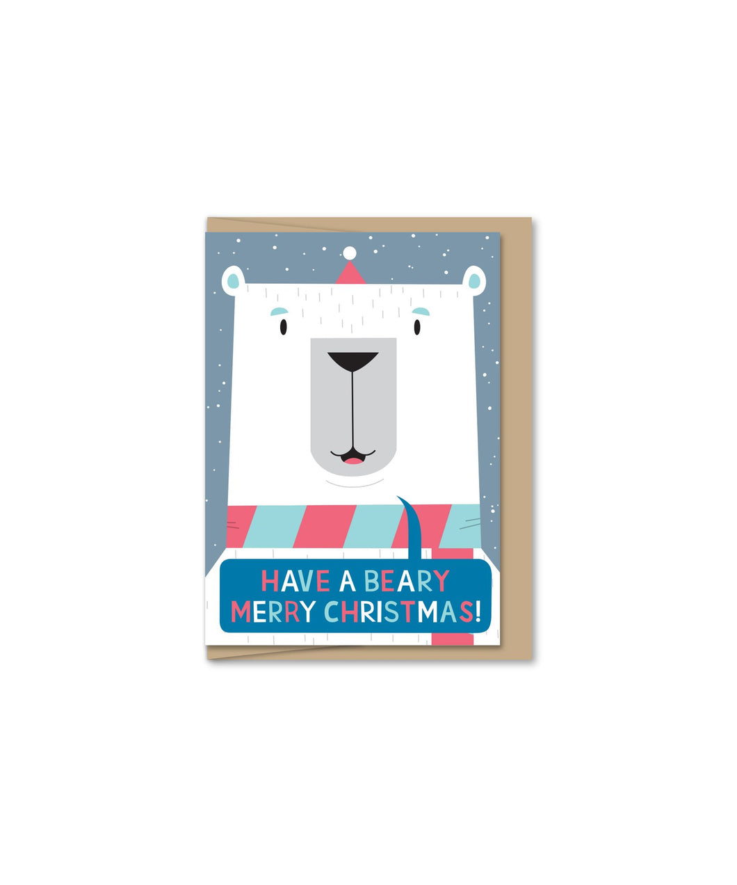 Mini Polar Christmas Greeting Card