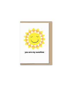 Mini Sunshine Greeting Card