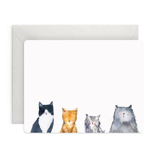 Load image into Gallery viewer, E. Frances Cards - Cat&#39;s Meow Flat Notes
